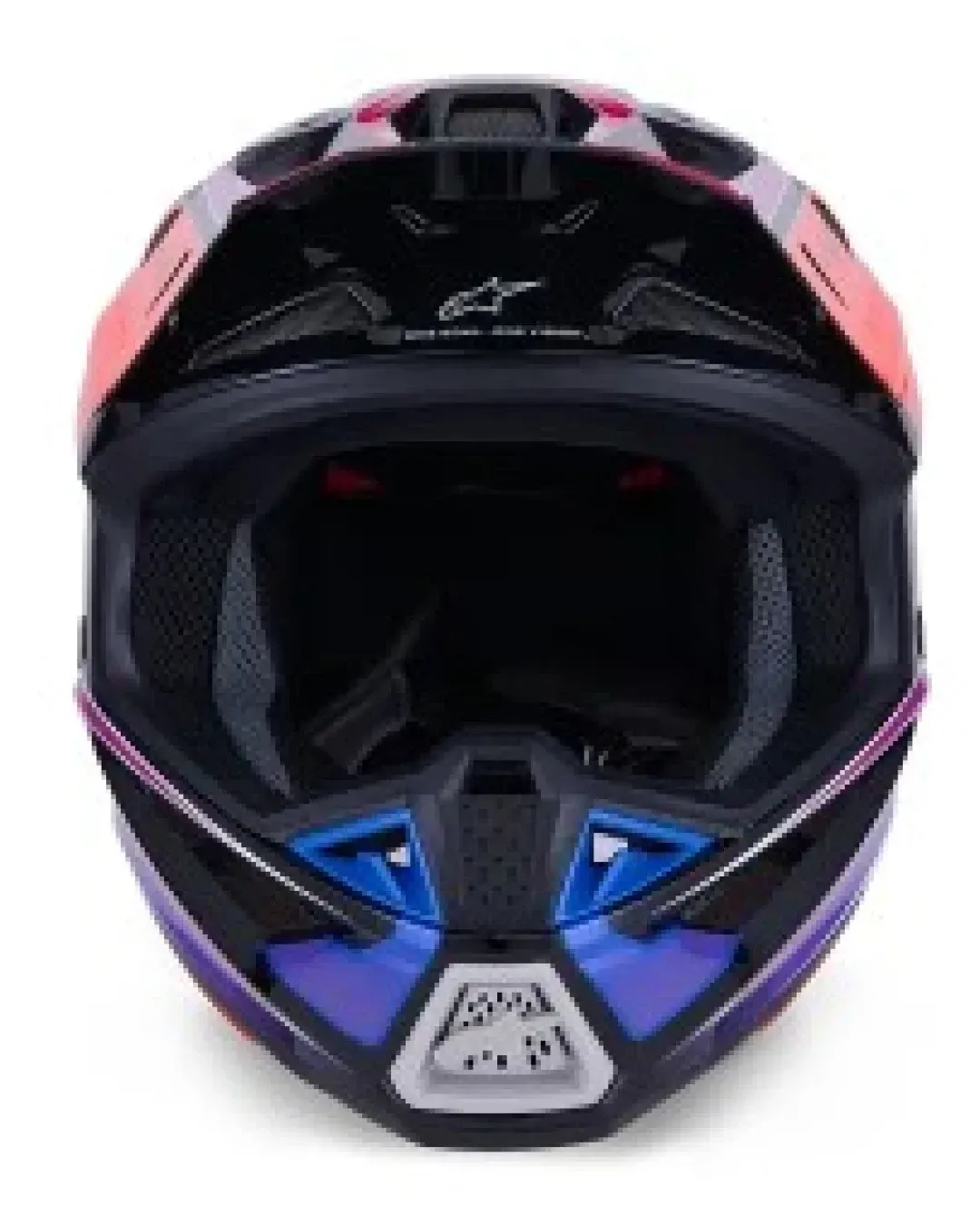 Мотокрос каска ALPINESTARS SM7 FUSE BLU/PU/PINK