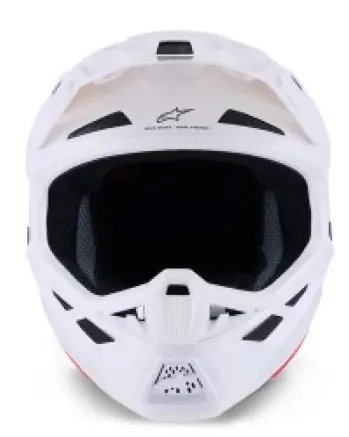 Мотокрос каска ALPINESTARS SM7 WHITE-GLOSS