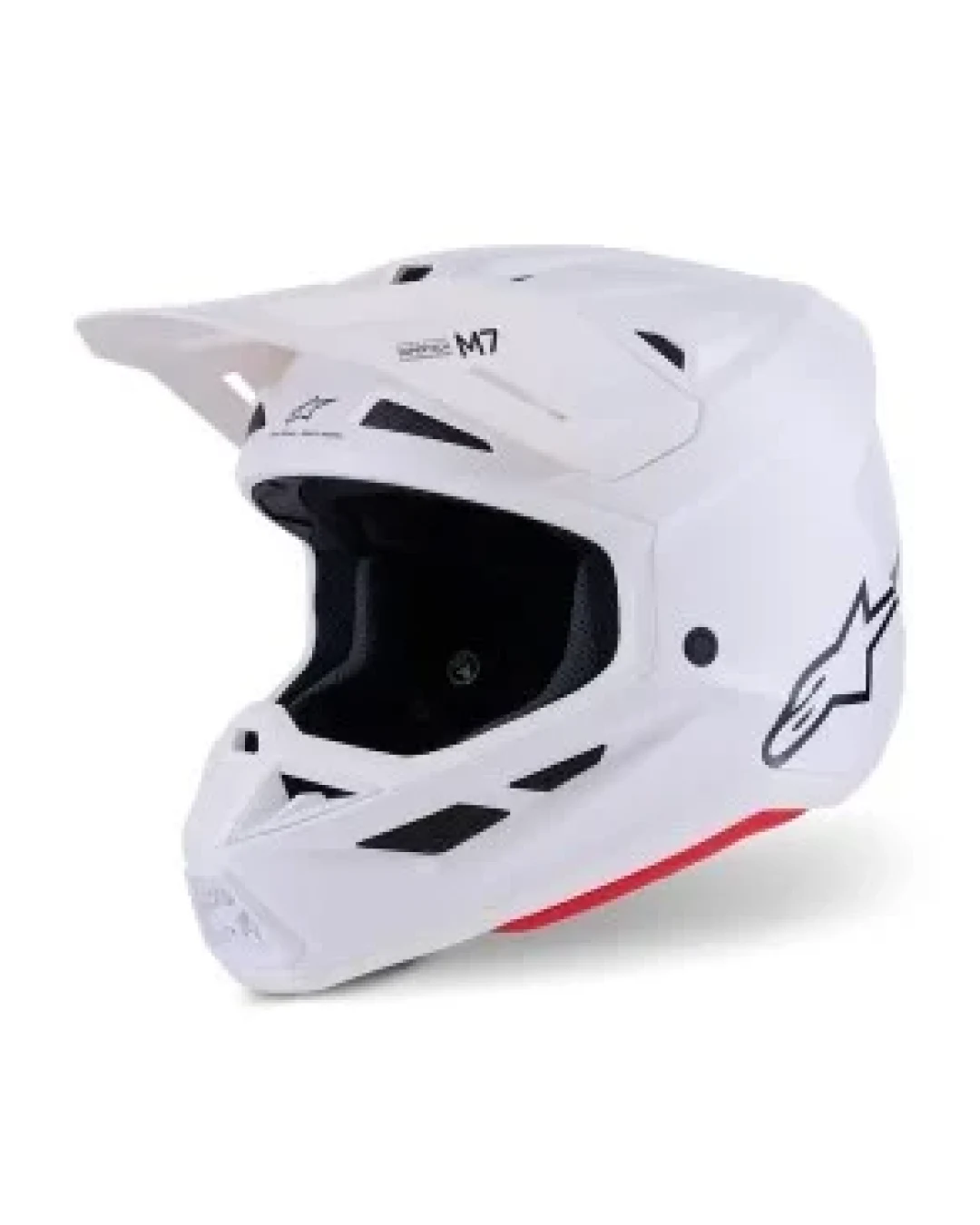 Мотокрос каска ALPINESTARS SM7 WHITE-GLOSS