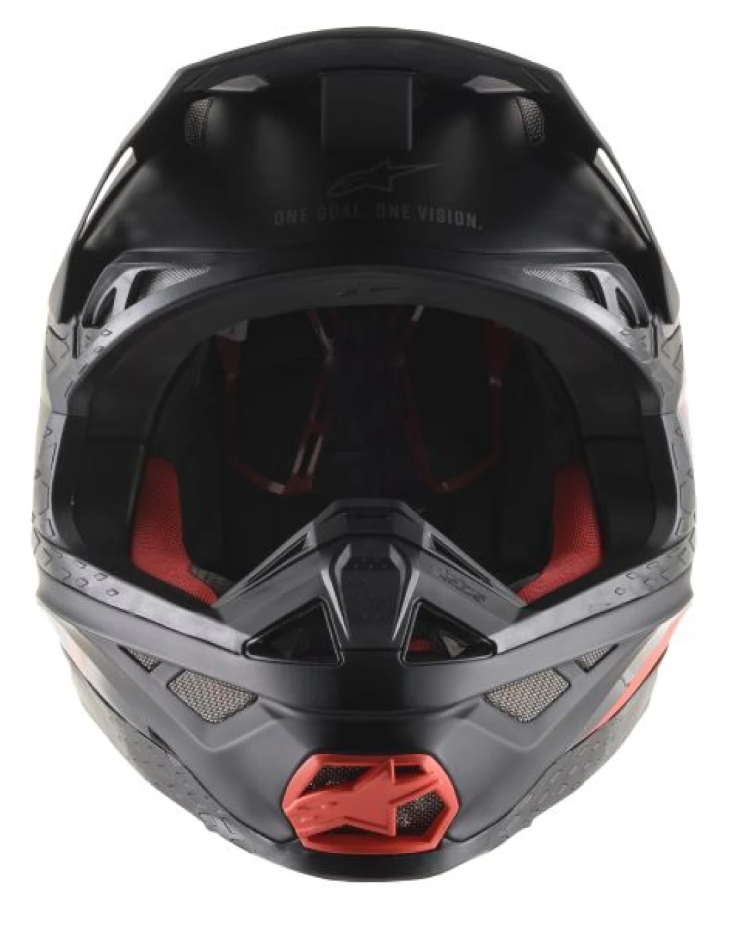 Мотокрос каска ALPINESTARS SM8 Echo BLACK/FLUO GREY/RED