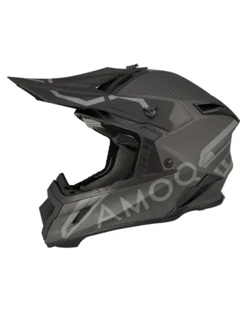 Мотокрос каска AMOQ Friction MIPS Carbon Helmet Black/Grey
