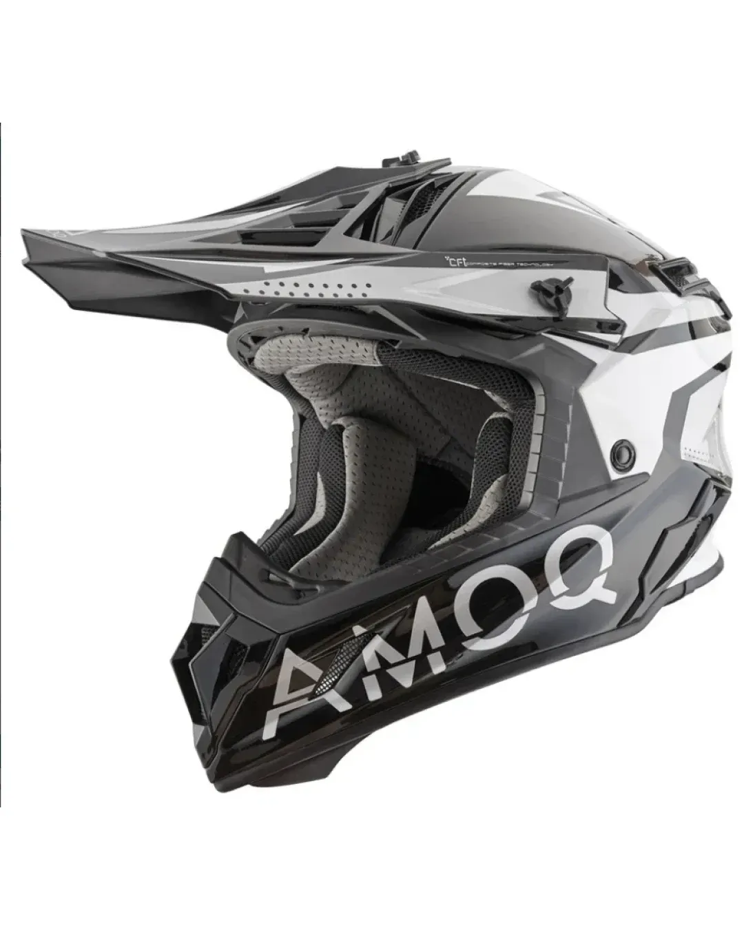 Мотокрос каска AMOQ Friction Mips Helmet Black/Grey
