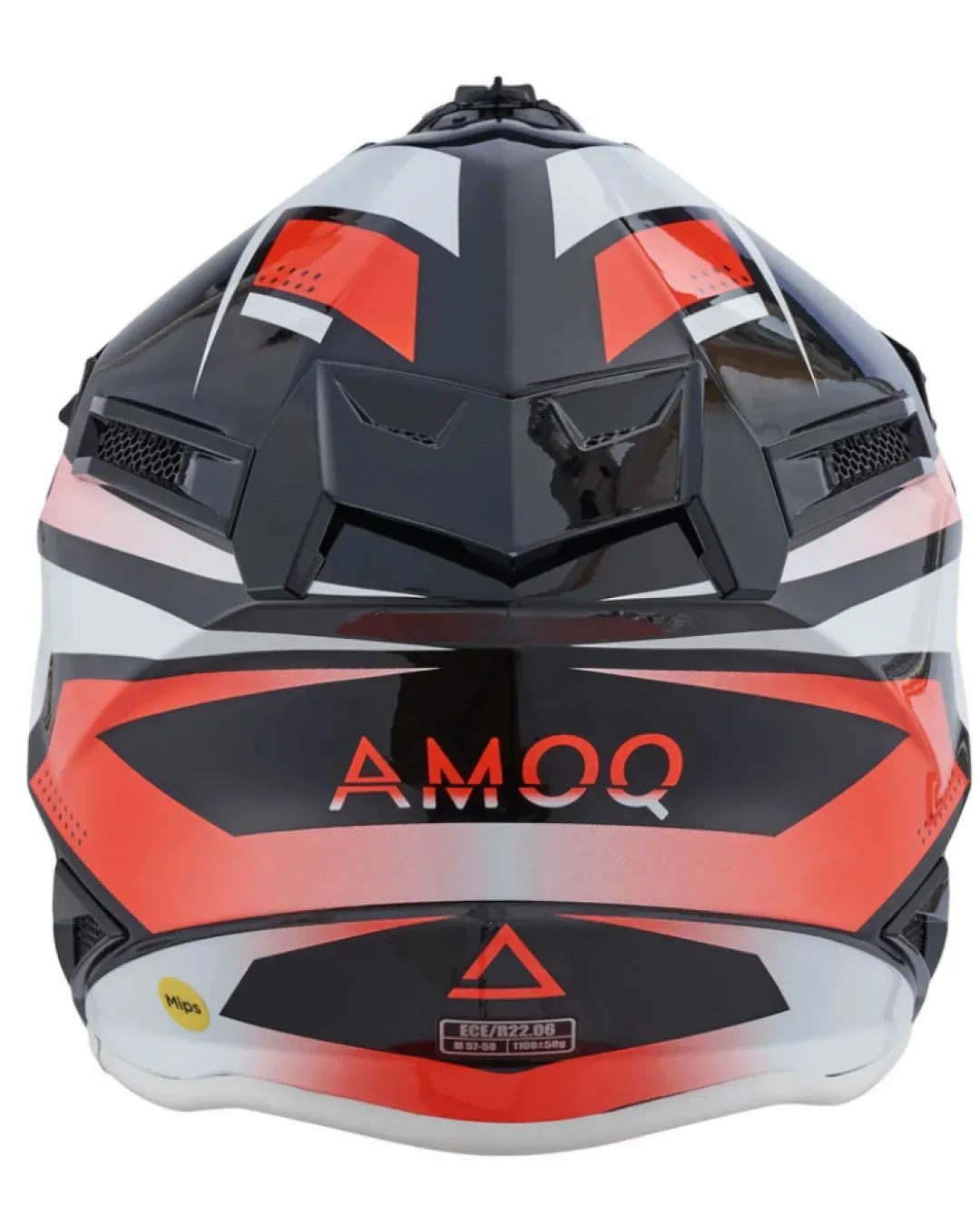 Мотокрос каска AMOQ Friction Mips Helmet Black/red