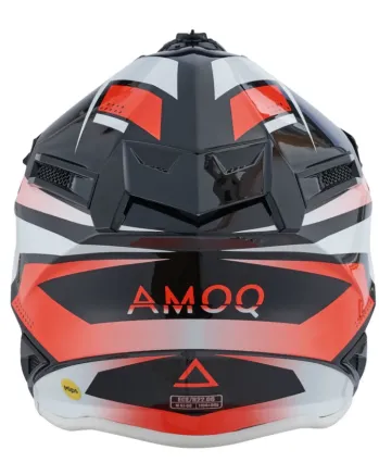 Мотокрос каска AMOQ Friction Mips Helmet Black/red
