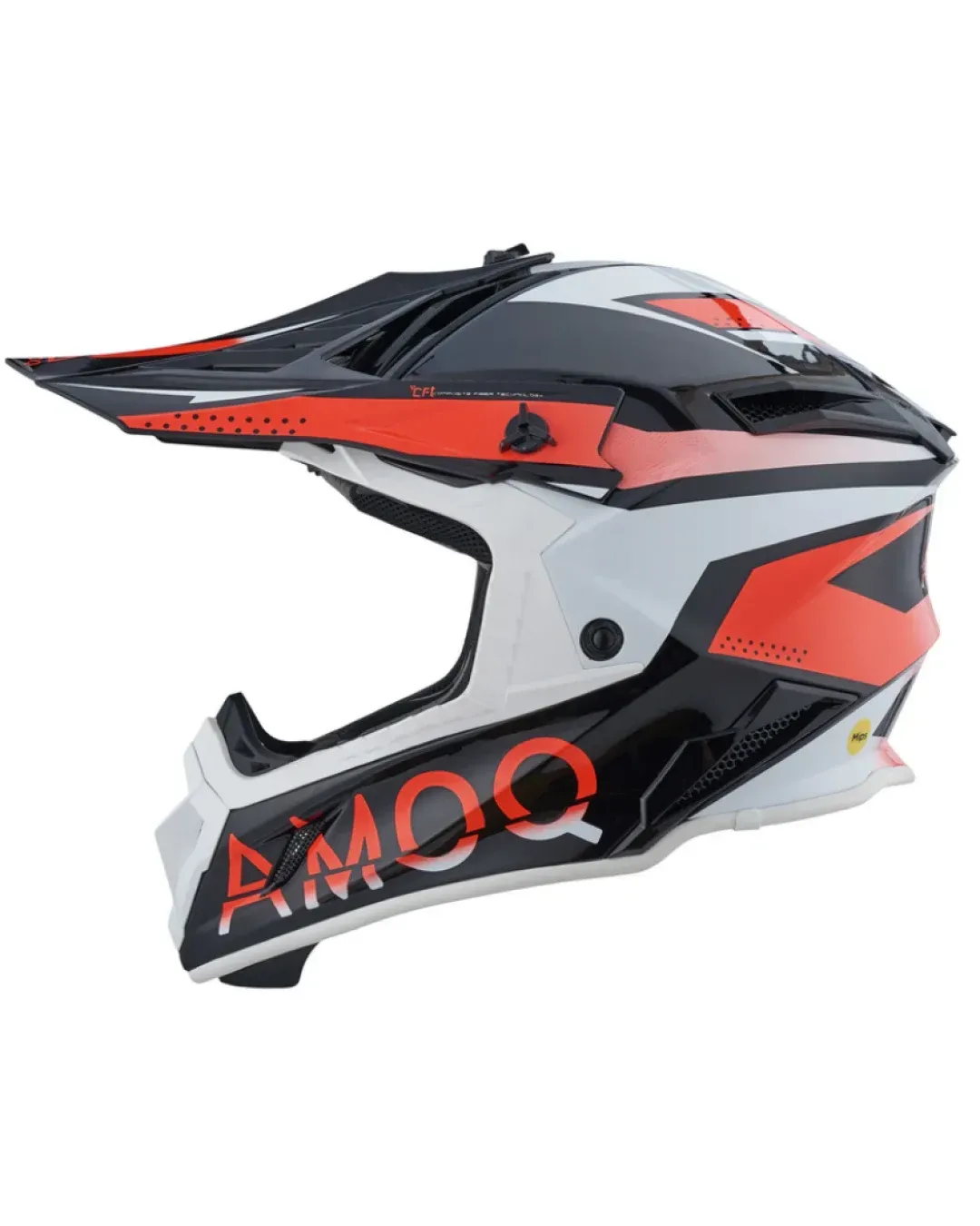 Мотокрос каска AMOQ Friction Mips Helmet Black/red