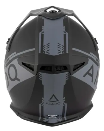 Мотокрос каска AMOQ Meteor V2 Helmet Axis Black/Grey