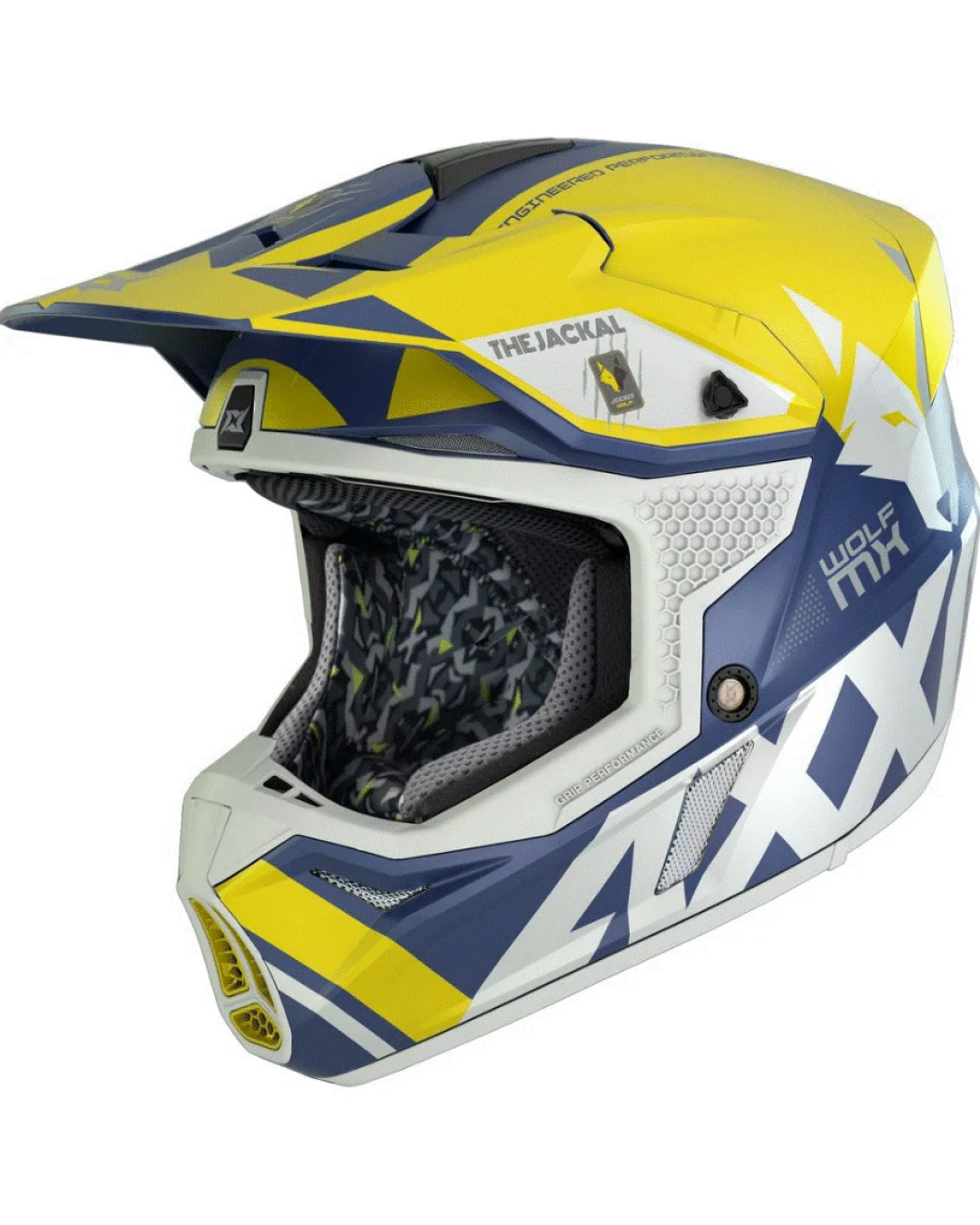 Мотокрос каска AXXIS WOLF JACKAL A3