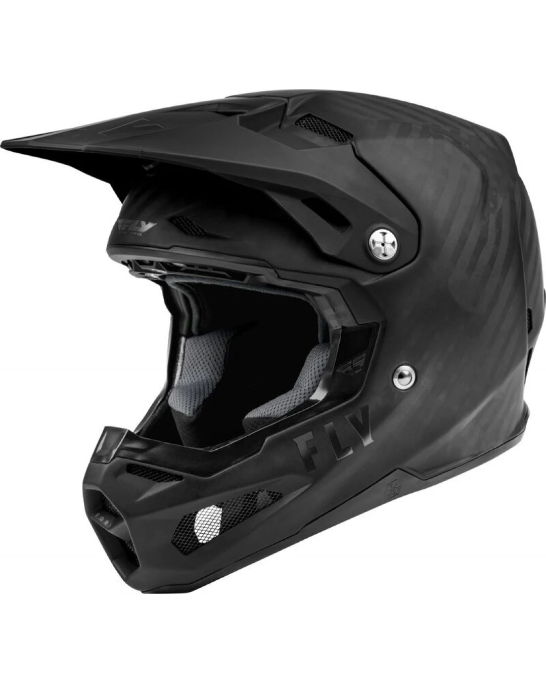 Мотокрос каска FLY RACING Formula Carbon Solid Helmet - Matte Black