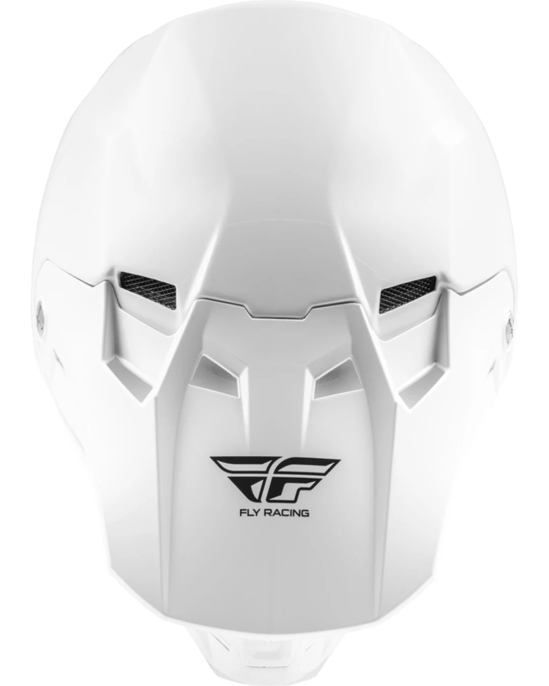 Мотокрос каска FLY RACING Formula Carbon Solid Helmet - White