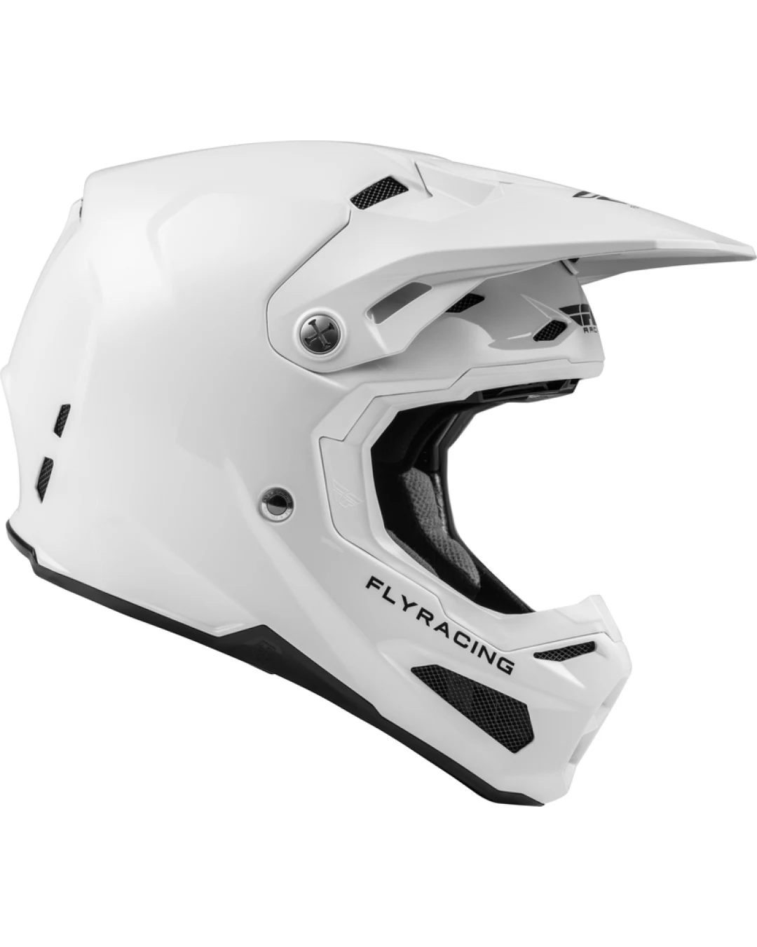 Мотокрос каска FLY RACING Formula Carbon Solid Helmet - White