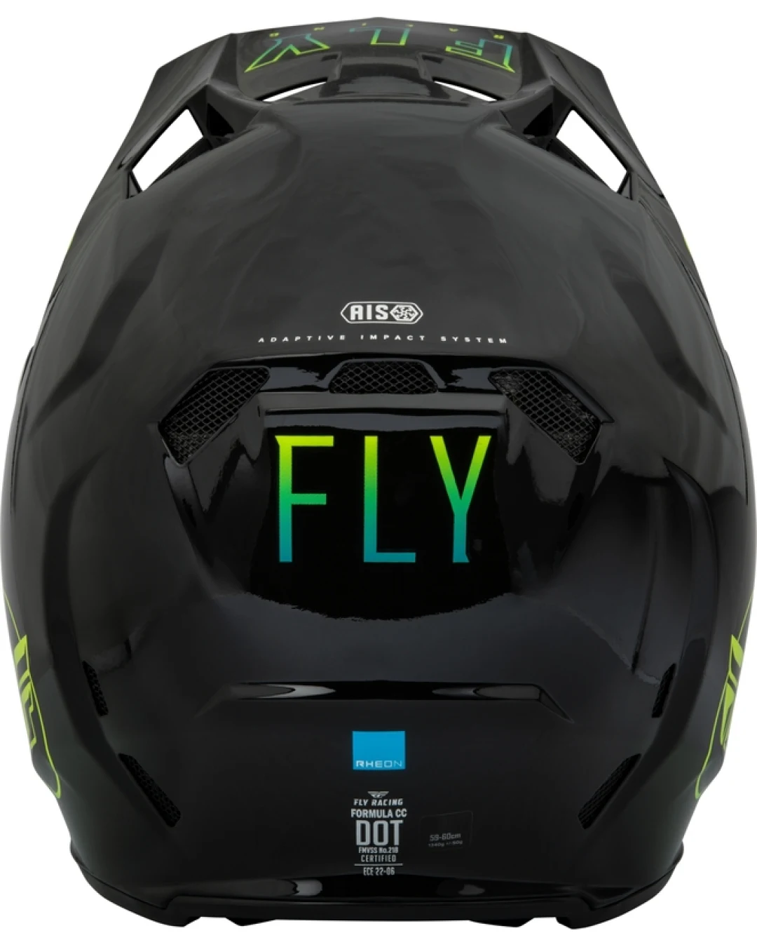 Мотокрос каска FLY RACING Formula CC Centrum - Black/Hi-Vis
