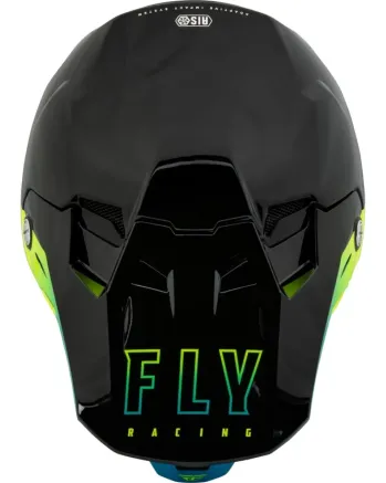 Мотокрос каска FLY RACING Formula CC Centrum - Black/Hi-Vis