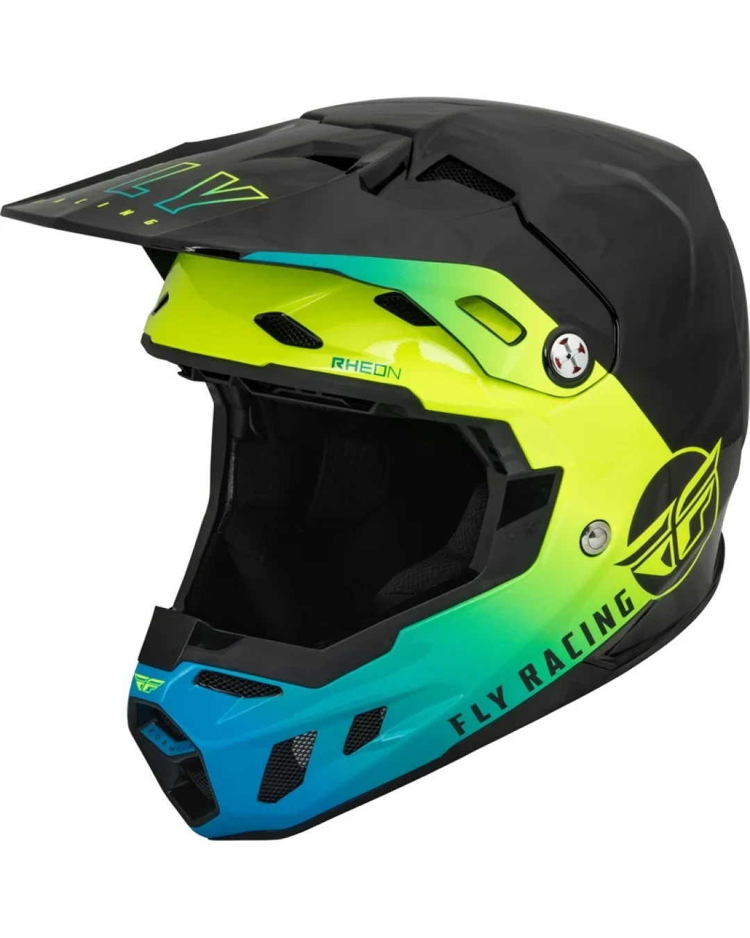 Мотокрос каска FLY RACING Formula CC Centrum - Black/Hi-Vis