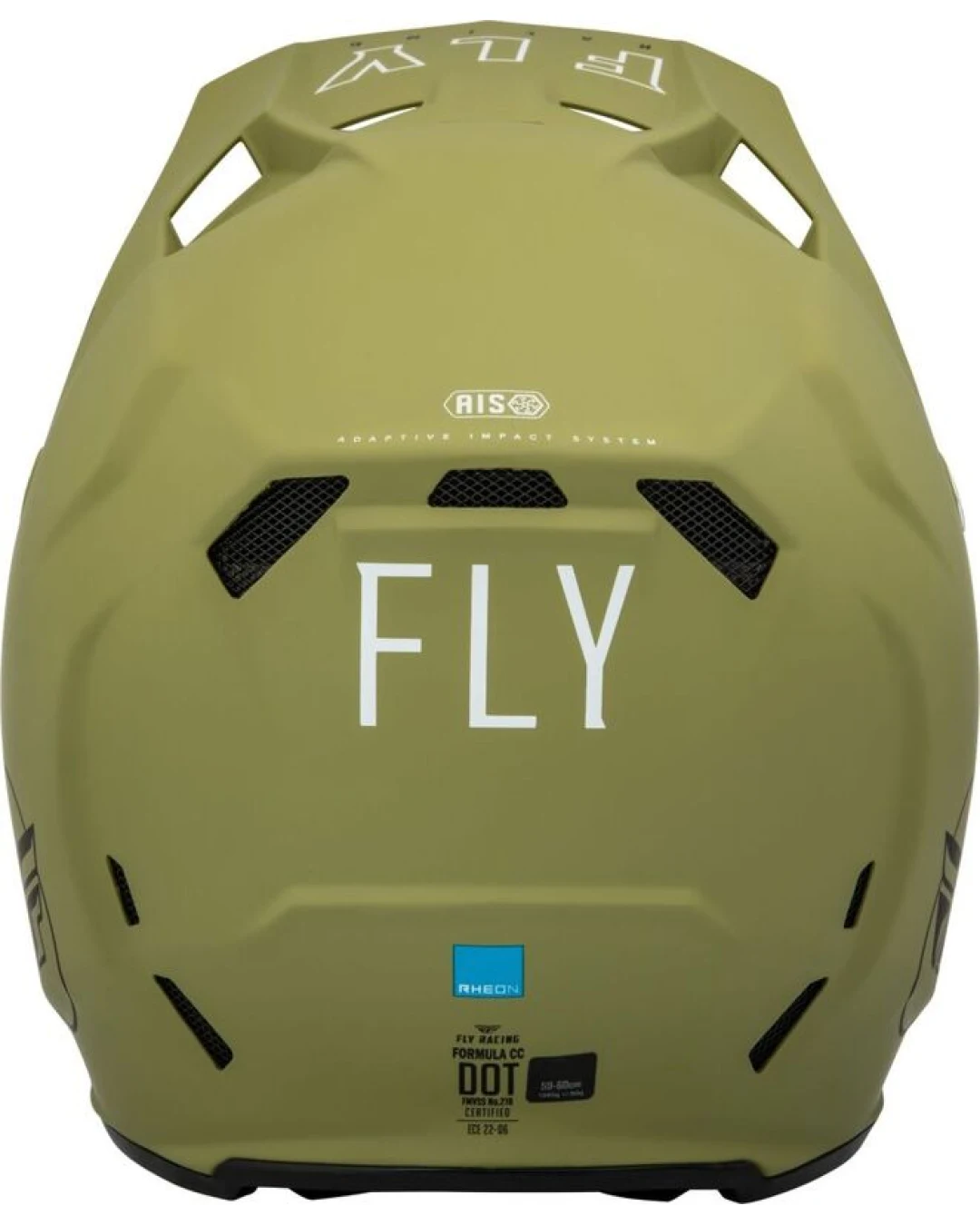 Мотокрос каска FLY RACING Formula CC Centrum - Matte Olive Green/Black