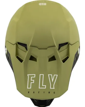 Мотокрос каска FLY RACING Formula CC Centrum - Matte Olive Green/Black