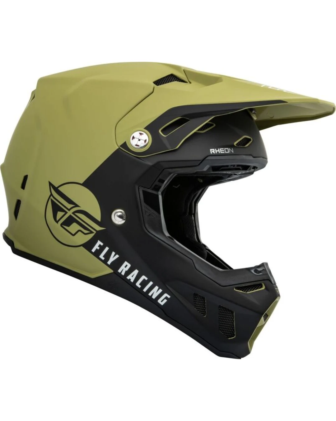 Мотокрос каска FLY RACING Formula CC Centrum - Matte Olive Green/Black