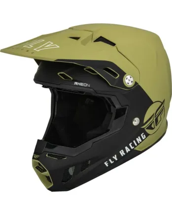 Мотокрос каска FLY RACING Formula CC Centrum - Matte Olive Green/Black