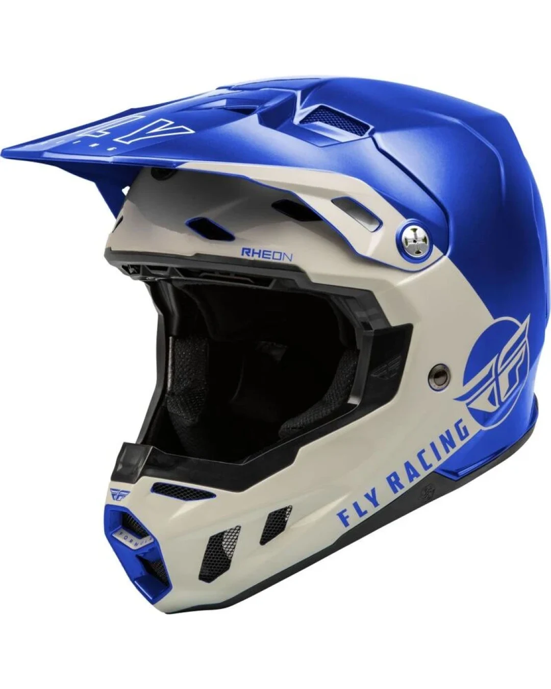 Мотокрос каска FLY RACING Formula CC Centrum - Metallic Blue/Light Grey