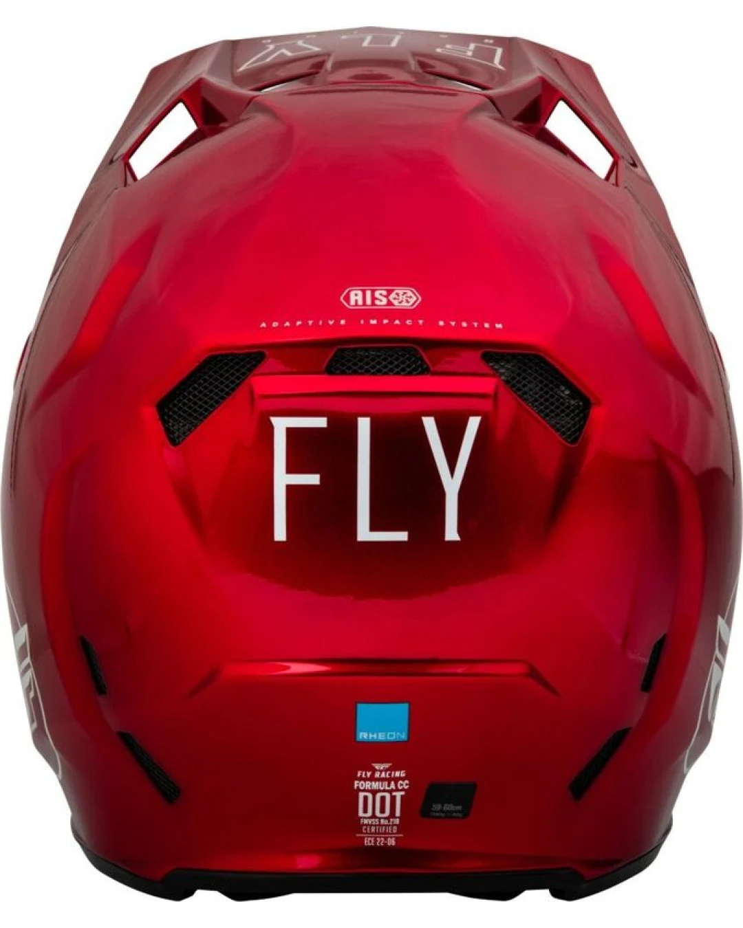 Мотокрос каска FLY RACING Formula CC Centrum - Metallic Red/White