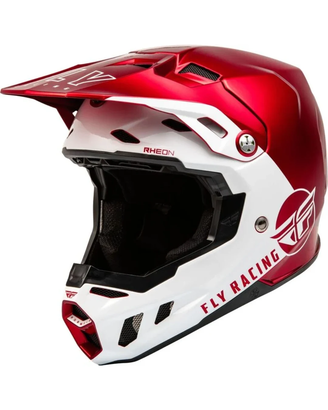 Мотокрос каска FLY RACING Formula CC Centrum - Metallic Red/White