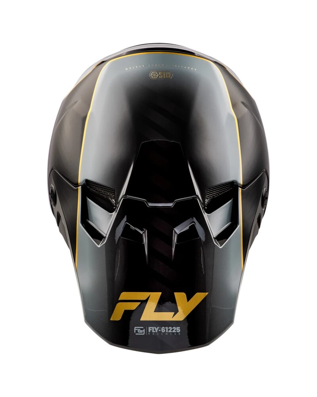 Мотокрос каска FLY RACING Formula CC L.E. Underglow - Black/Grey/Gold 2025
