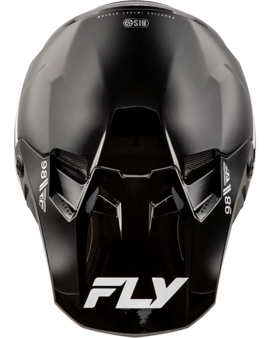 Мотокрос каска FLY RACING Formula CC Objective - Black/White 2025