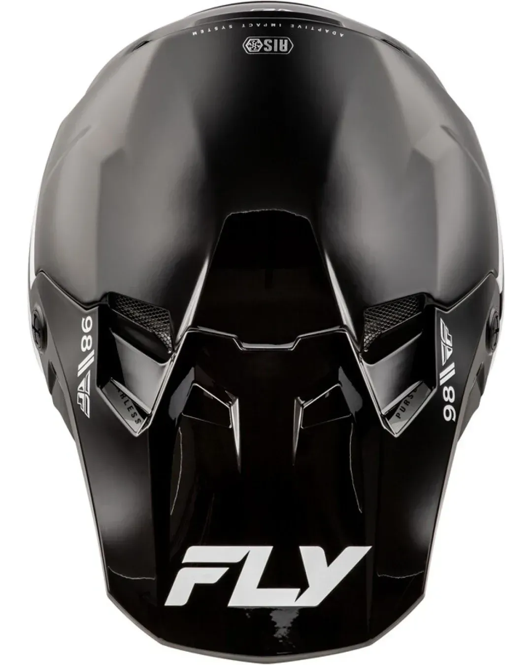 Мотокрос каска FLY RACING Formula CC Objective - Black/White 2025