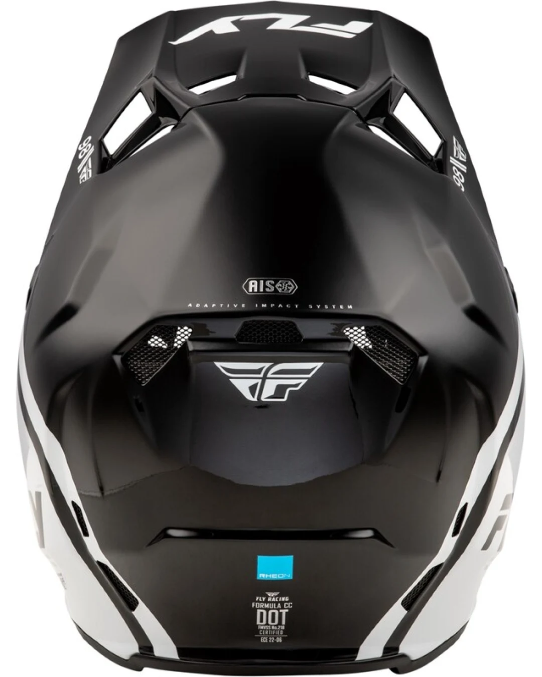 Мотокрос каска FLY RACING Formula CC Objective - Black/White 2025