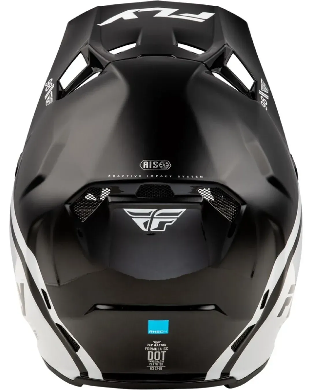 Мотокрос каска FLY RACING Formula CC Objective - Black/White 2025