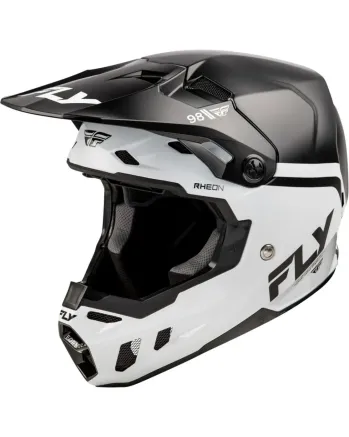 Мотокрос каска FLY RACING Formula CC Objective - Black/White 2025
