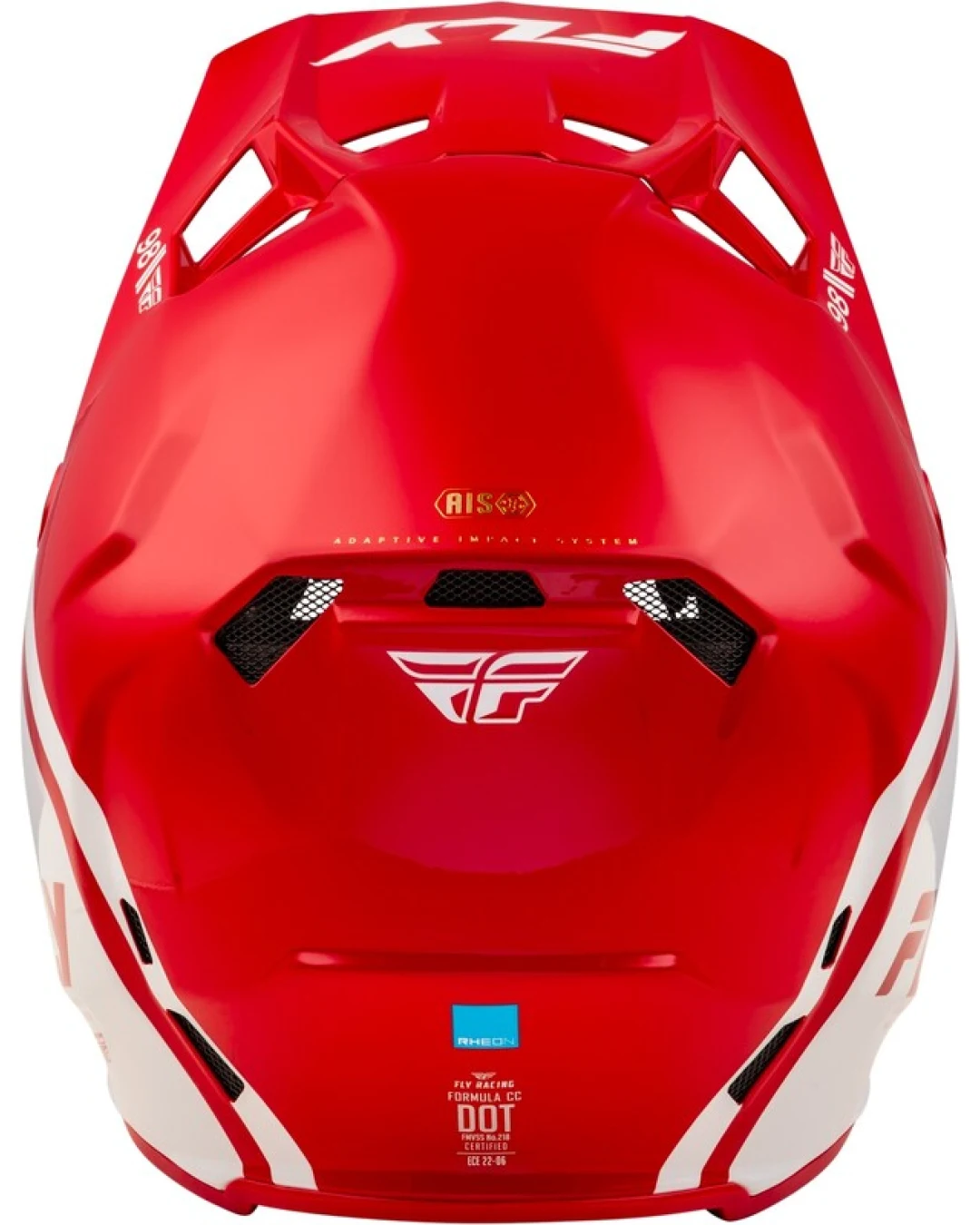 Мотокрос каска FLY RACING Formula CC Objective - Red/White 2025
