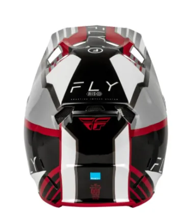 Мотокрос каска FLY RACING Formula CC Strike- Grey/Red/Black/White