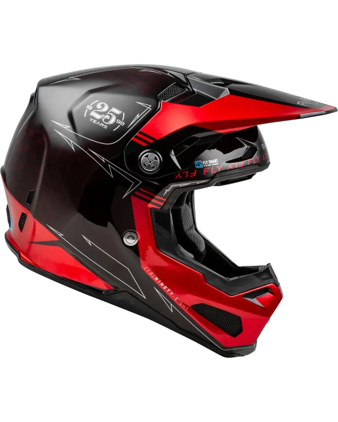 Мотокрос каска FLY RACING Formula CC Tektonic - Black/Red
