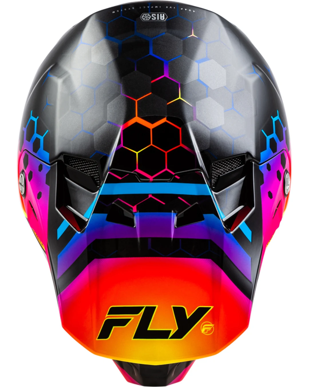 Мотокрос каска FLY RACING Formula CC Tektonic - Black/Sunset