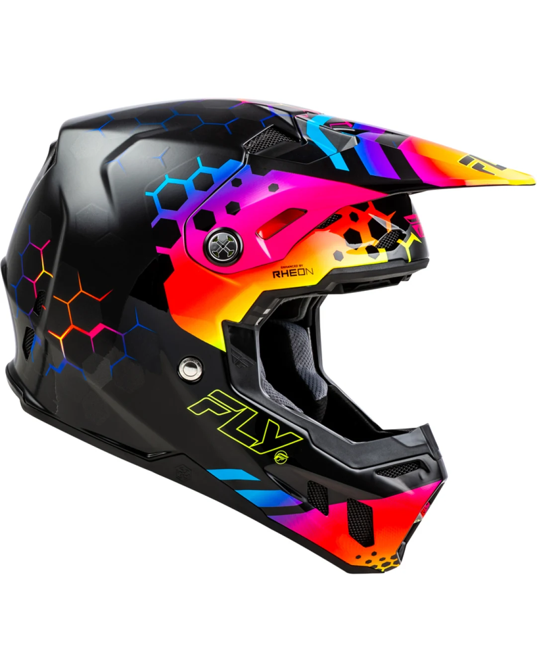 Мотокрос каска FLY RACING Formula CC Tektonic - Black/Sunset
