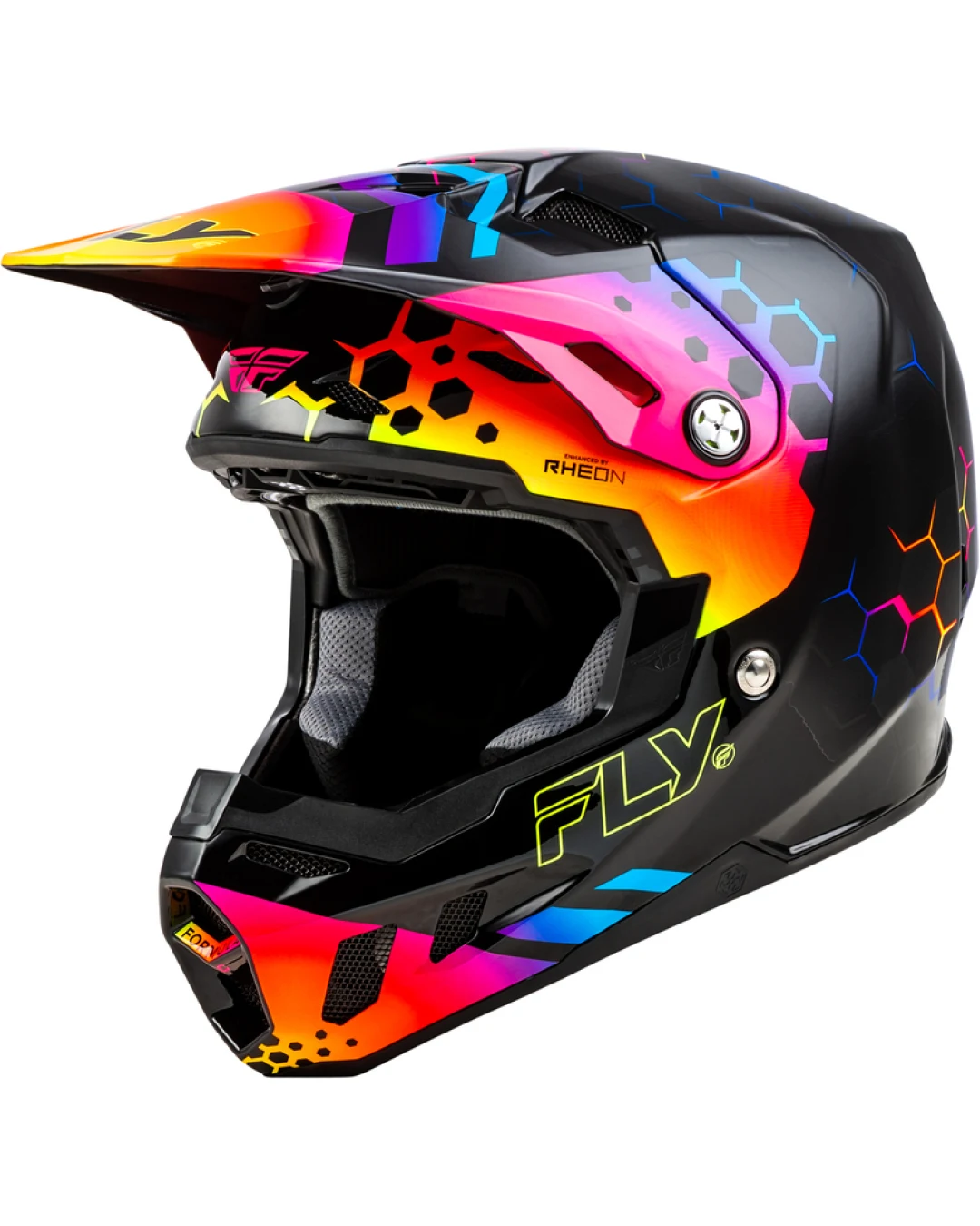 Мотокрос каска FLY RACING Formula CC Tektonic - Black/Sunset