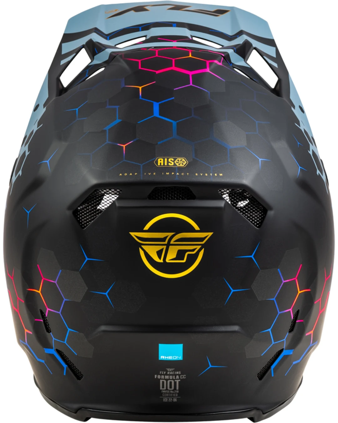 Мотокрос каска FLY RACING Formula CC Tektonic - Matte Black/Slate