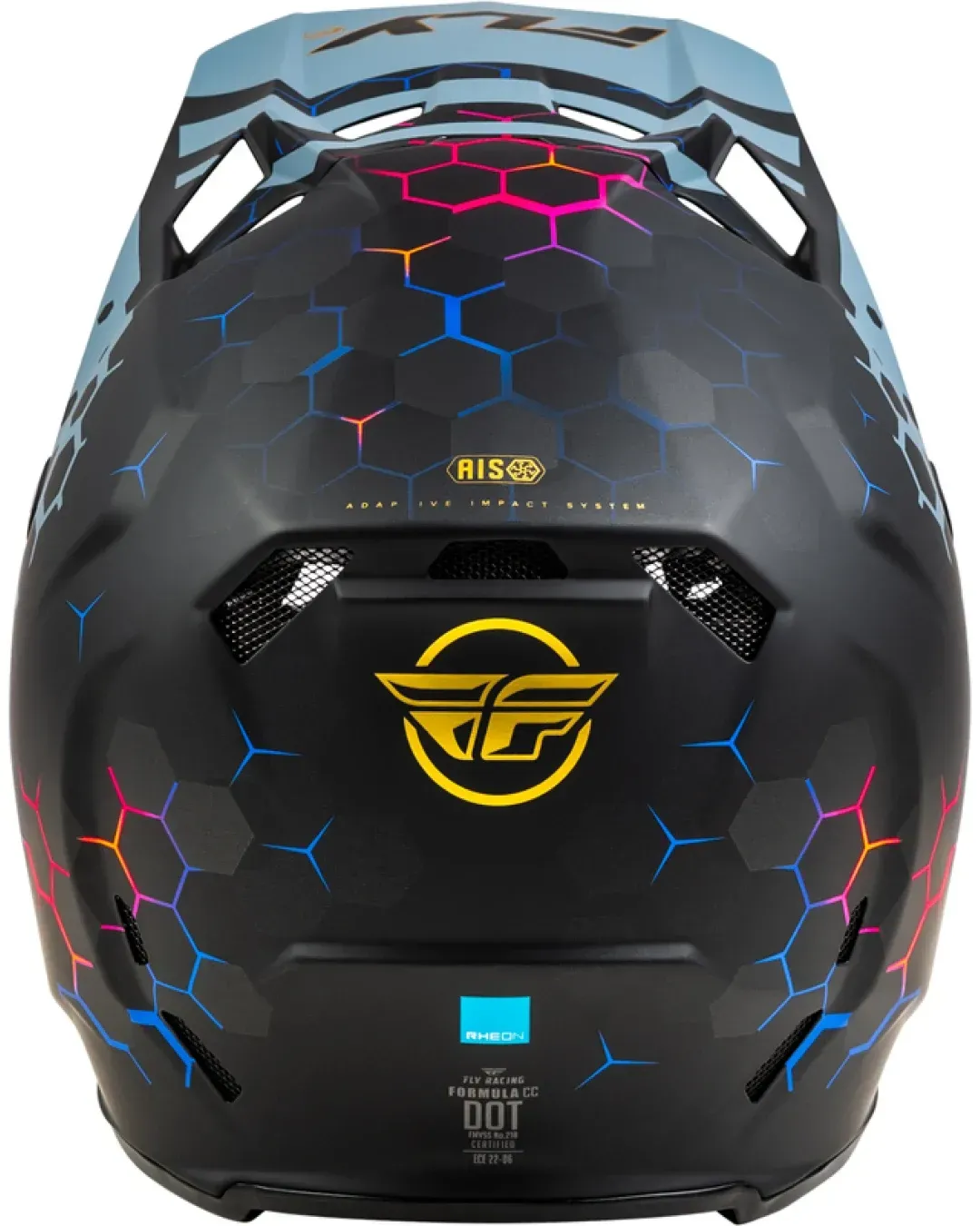 Мотокрос каска FLY RACING Formula CC Tektonic - Matte Black/Slate