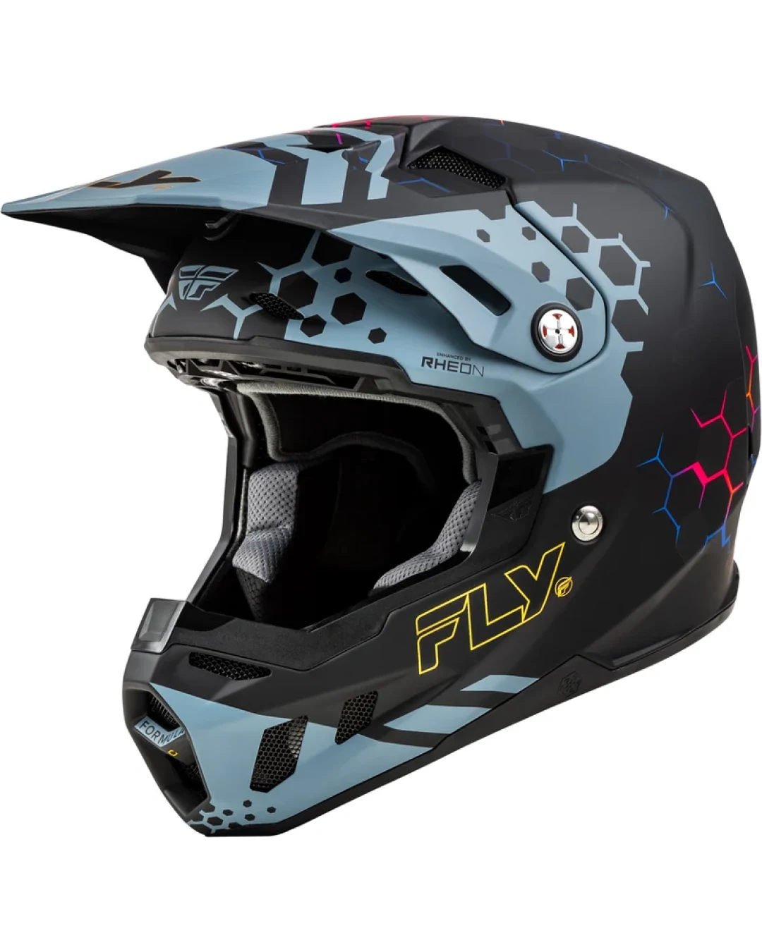 Мотокрос каска FLY RACING Formula CC Tektonic - Matte Black/Slate