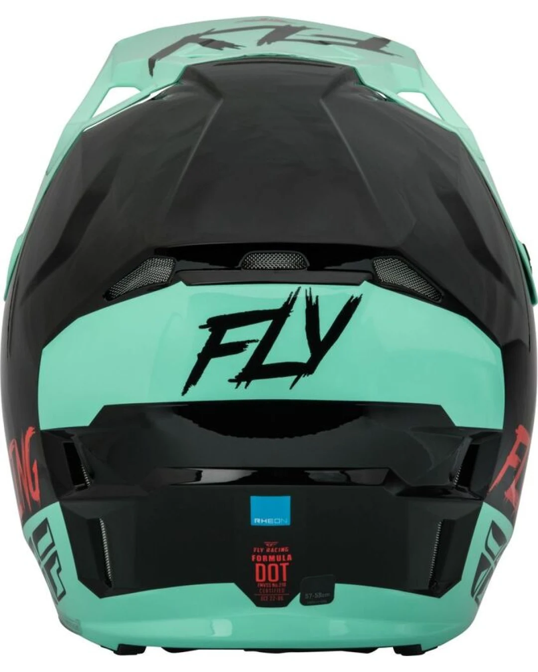 Мотокрос каска FLY RACING Formula CP- Black/Mint/Red