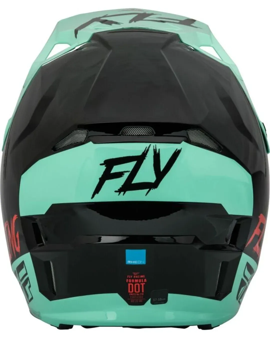 Мотокрос каска FLY RACING Formula CP- Black/Mint/Red