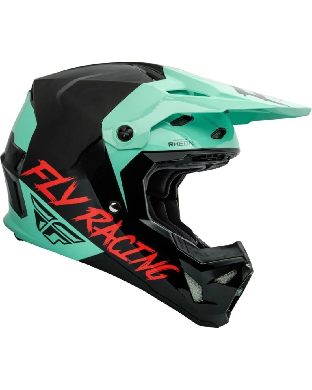 Мотокрос каска FLY RACING Formula CP- Black/Mint/Red