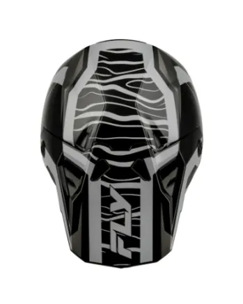Мотокрос каска FLY RACING Formula CP Charge - Black/Grey/Light Grey
