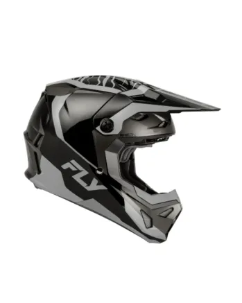 Мотокрос каска FLY RACING Formula CP Charge - Black/Grey/Light Grey