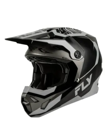 Мотокрос каска FLY RACING Formula CP Charge - Black/Grey/Light Grey