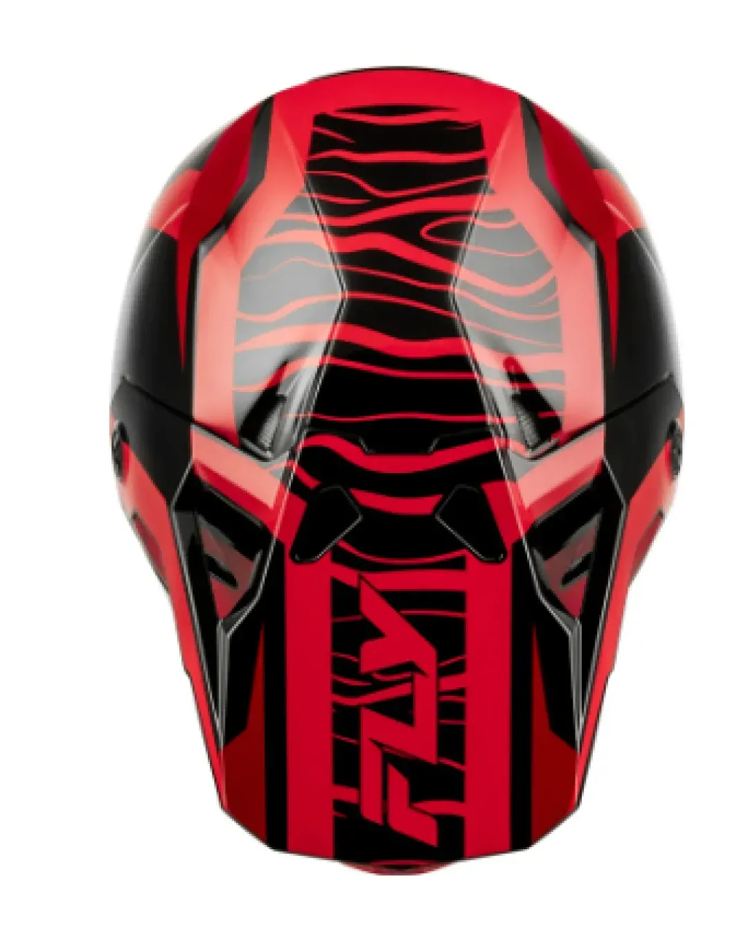 Мотокрос каска FLY RACING Formula CP Charge -Black/Red