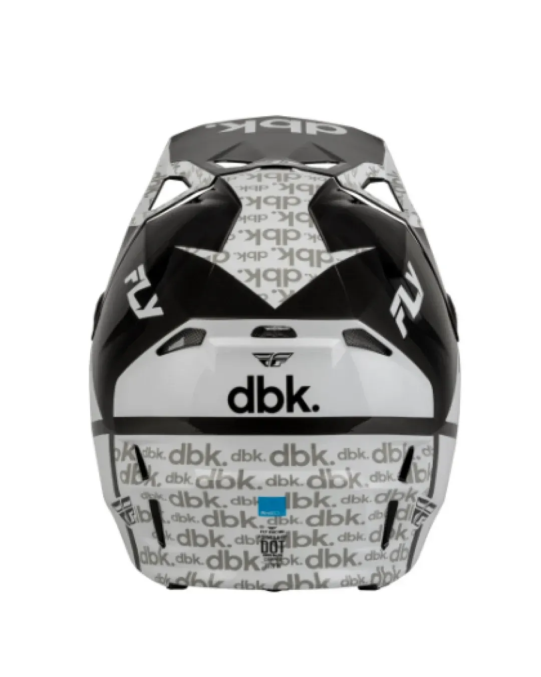 Мотокрос каска FLY RACING Formula CP DBK - Black/White/Grey