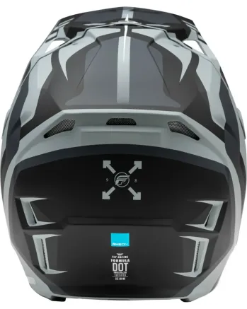 Мотокрос каска FLY RACING Formula CP Krypton - Matte Grey/Black