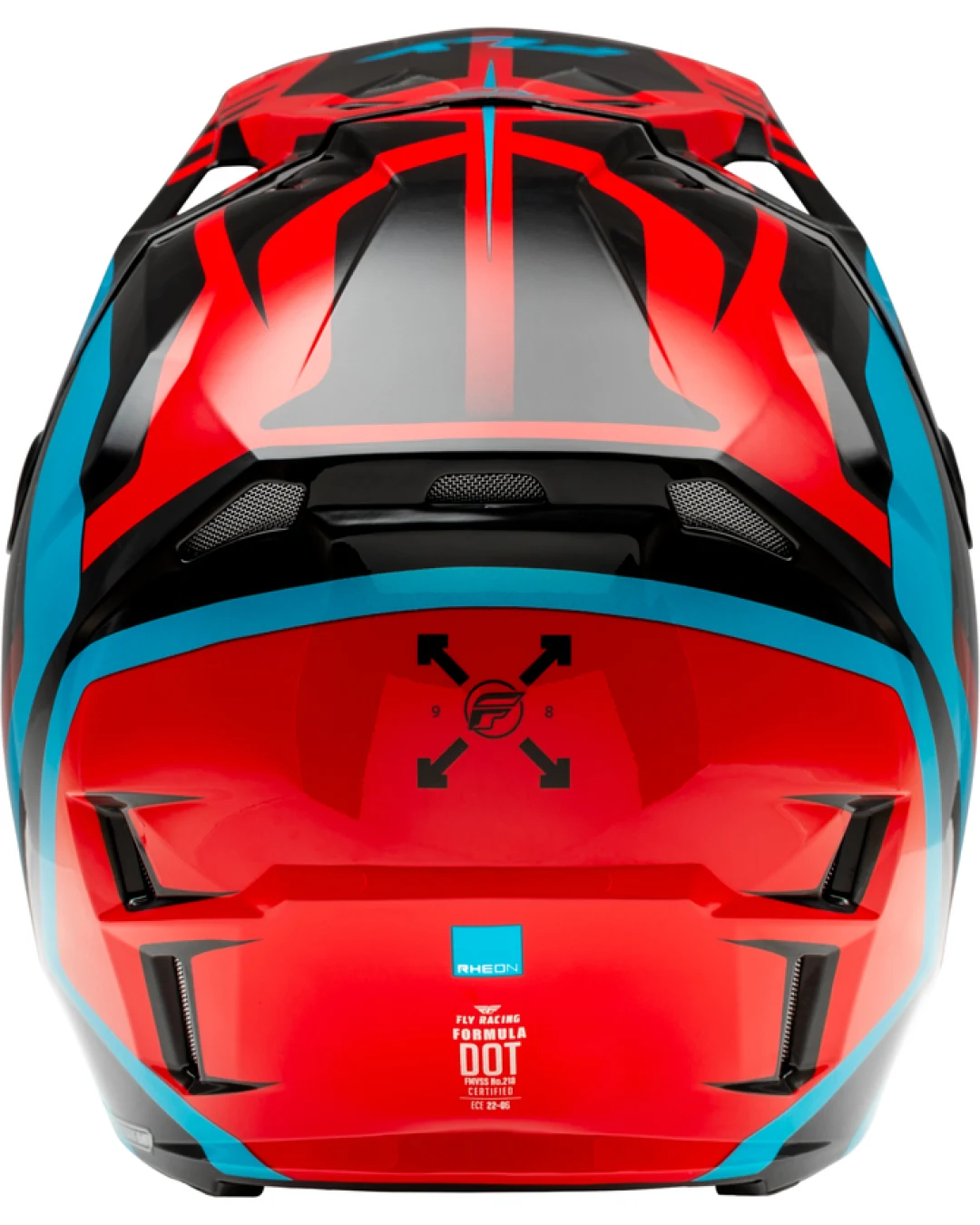 Мотокрос каска FLY RACING Formula CP Krypton - Red/Black/Blue