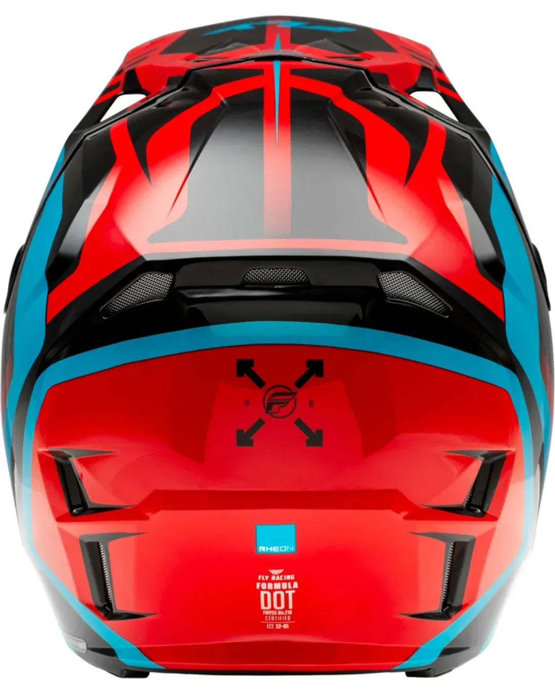 Мотокрос каска FLY RACING Formula CP Krypton - Red/Black/Blue